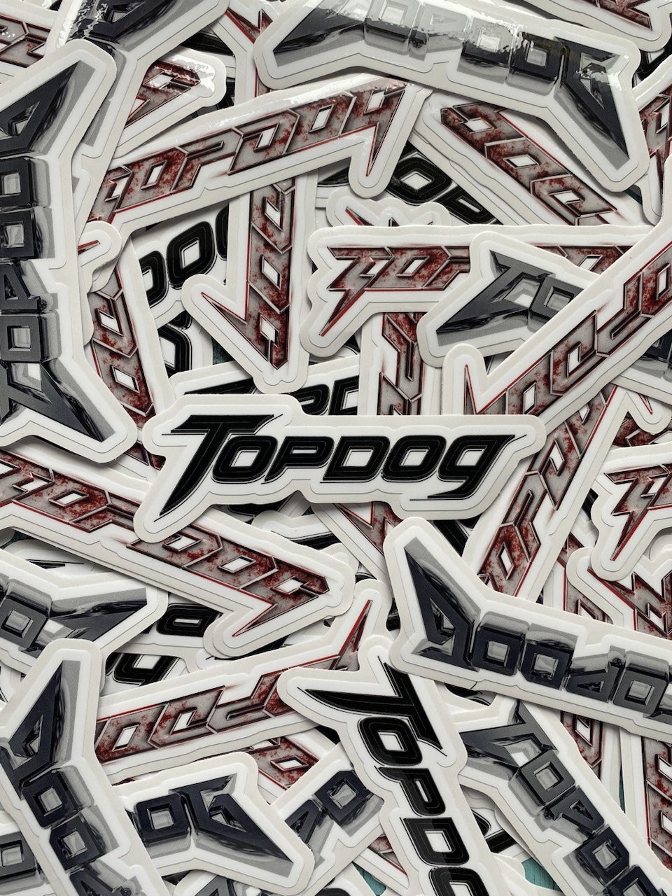 TOP DOG STICKER PACK 3