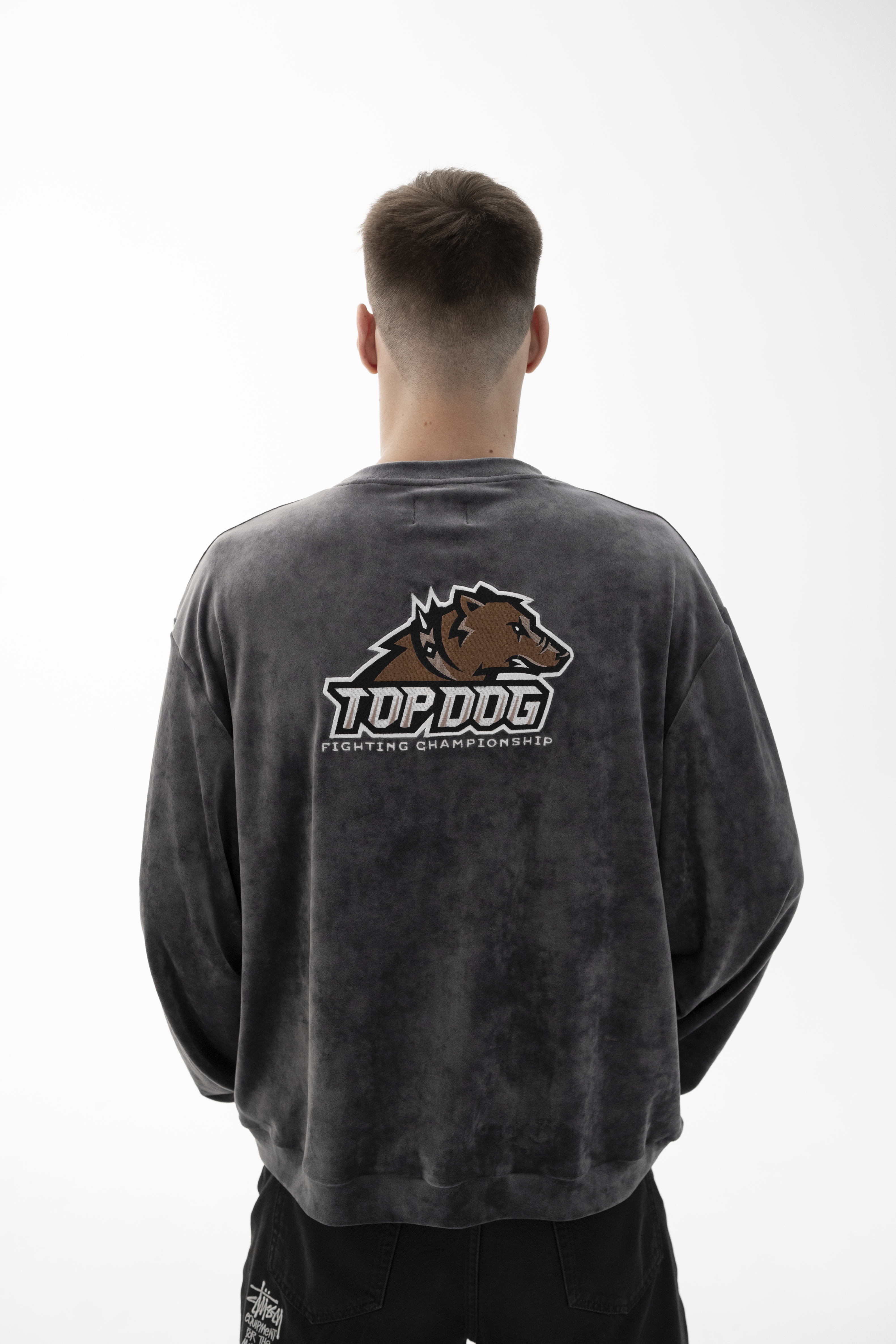 Свитшот TOP DOG VELOUR темно-серый Свитшот TOP DOG VELOUR темно-серый